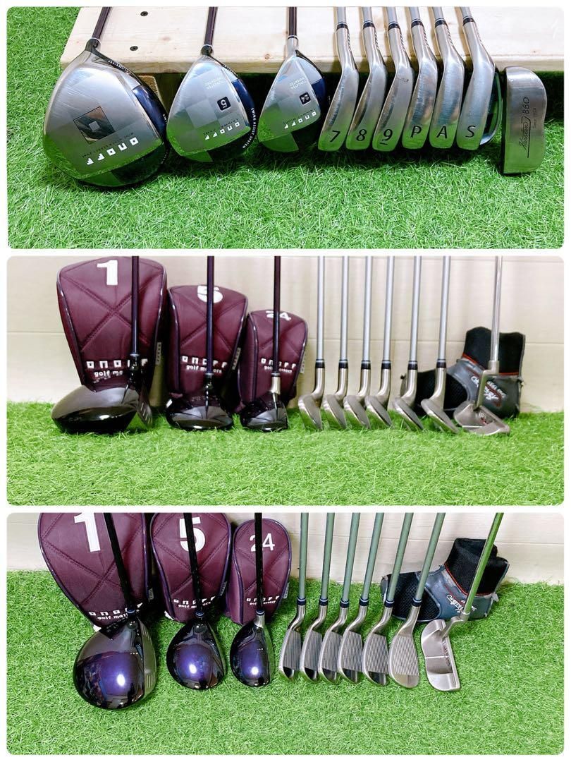 onoff レディース クラブセット　flexA 1.オノフ ゴルフクラブ レディースセット FLEX L - メルカリ