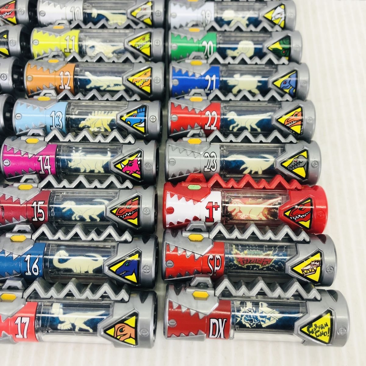 キョウリュウジャー　獣電池　バラ売り可能 キョウリュウジャー 獣電池 まとめ売り 1～23/00/カーニバル/DX/SP