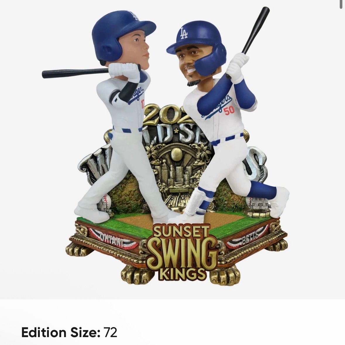 最終価格！世界限定96体 FOCO BIGHEADS大谷翔平ボブルヘッド 2025年