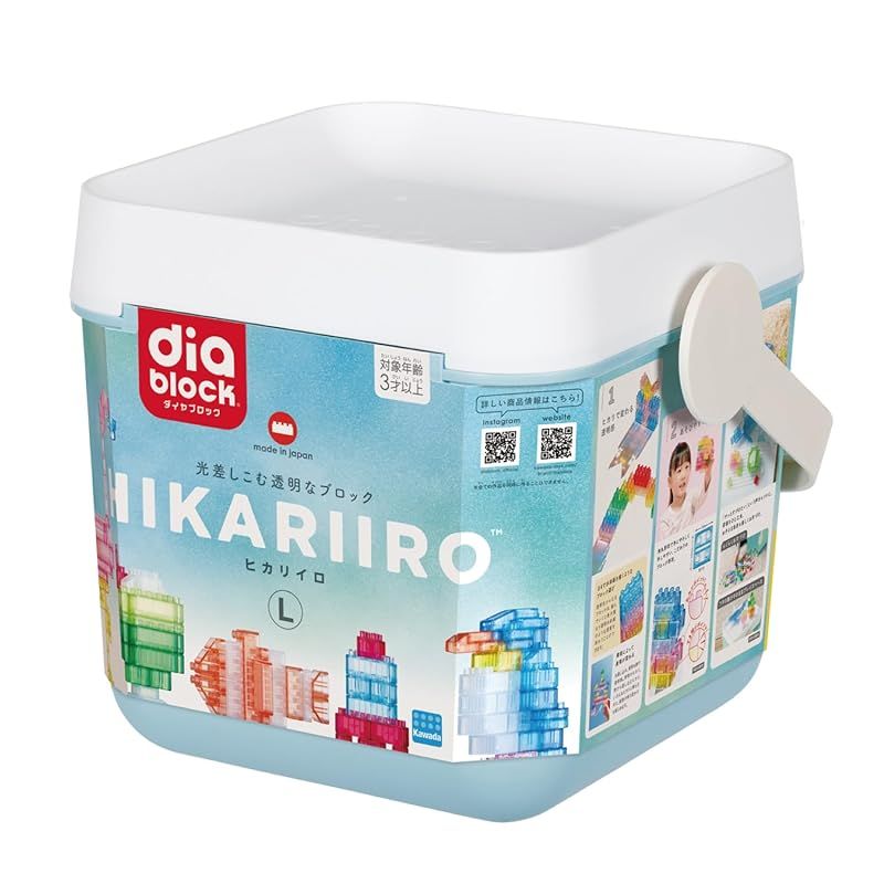 カワダ Kawada ダイヤブロック HIKARIIRO ヒカリイロ L 3才以上 ブロック おもちゃ ND-05