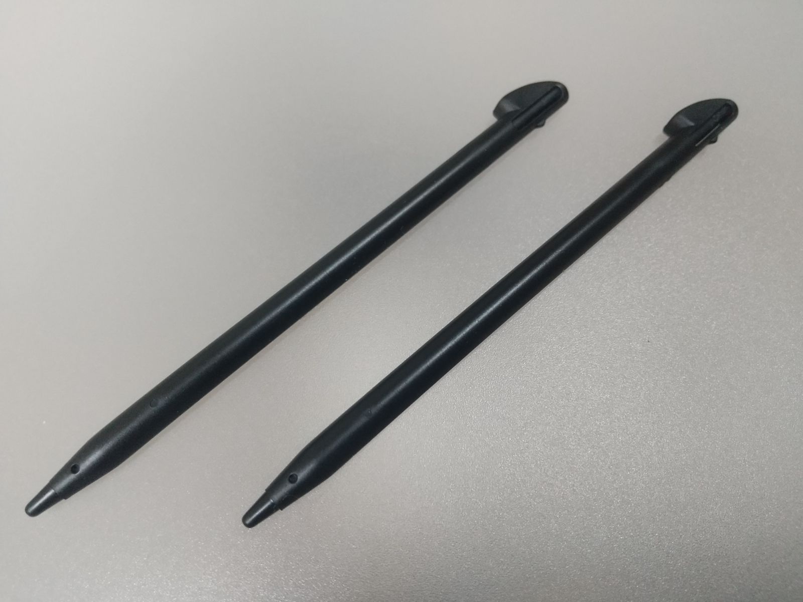 New3DS タッチペン 黒 2本セット 新品未使用 互換品 携帯用ゲーム本体
