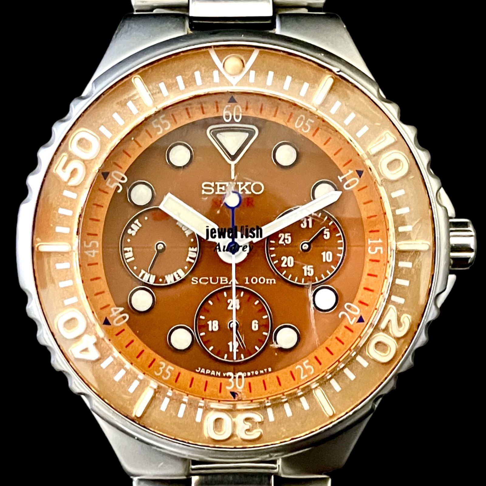 激レア品⭐️ SEIKO セイコー】 セイコージュエルフィッシュ V14J-0B20 