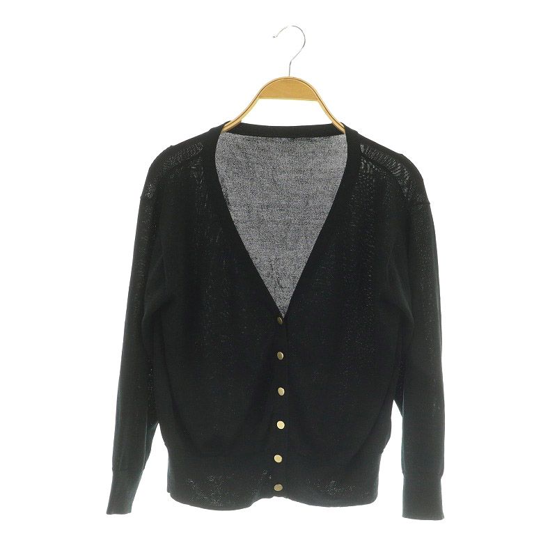 Diagram GRACE CONTINENTAL(ダイアグラム) カーディガン サイズ36 S レディース美品  - ネイビー 長袖 Diagram（ダイアグラム） WOMEN カーディガン GRACE CONTINENTAL