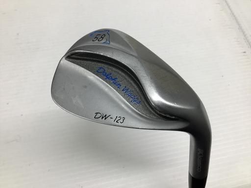 キャスコ Dolphin Wedge DW-123 シルバー 58° ウェッジ WG Dolphin DP-231 フレックスその他 メンズ 男性用 右利き 右用 Dランク ゴルフクラブ