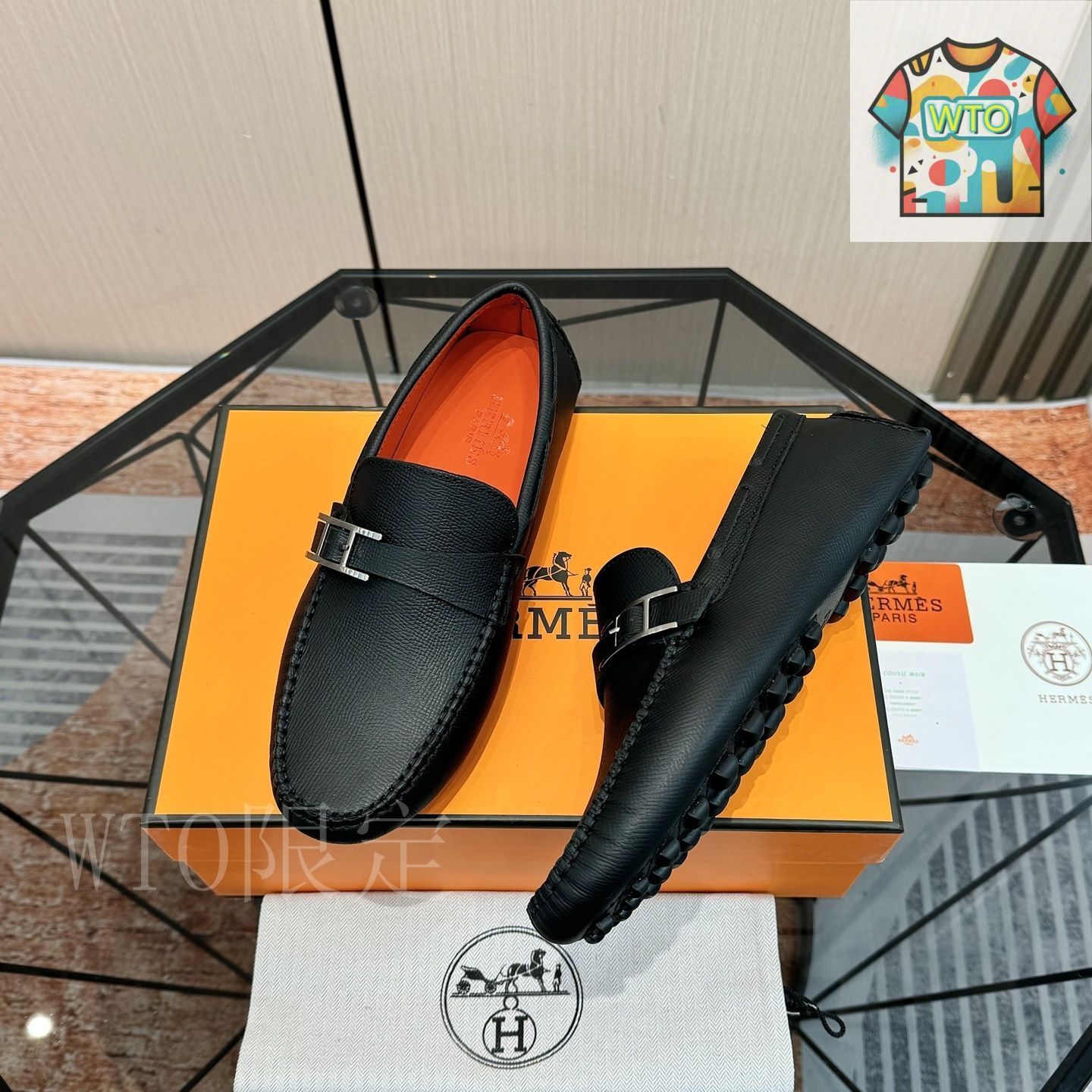 HERMES エルメス クラシック メンズ ローファー02-JH10 - メルカリ