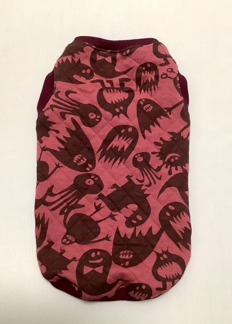 ☆キルトニットghostsタンク ワインレッド ダックスS