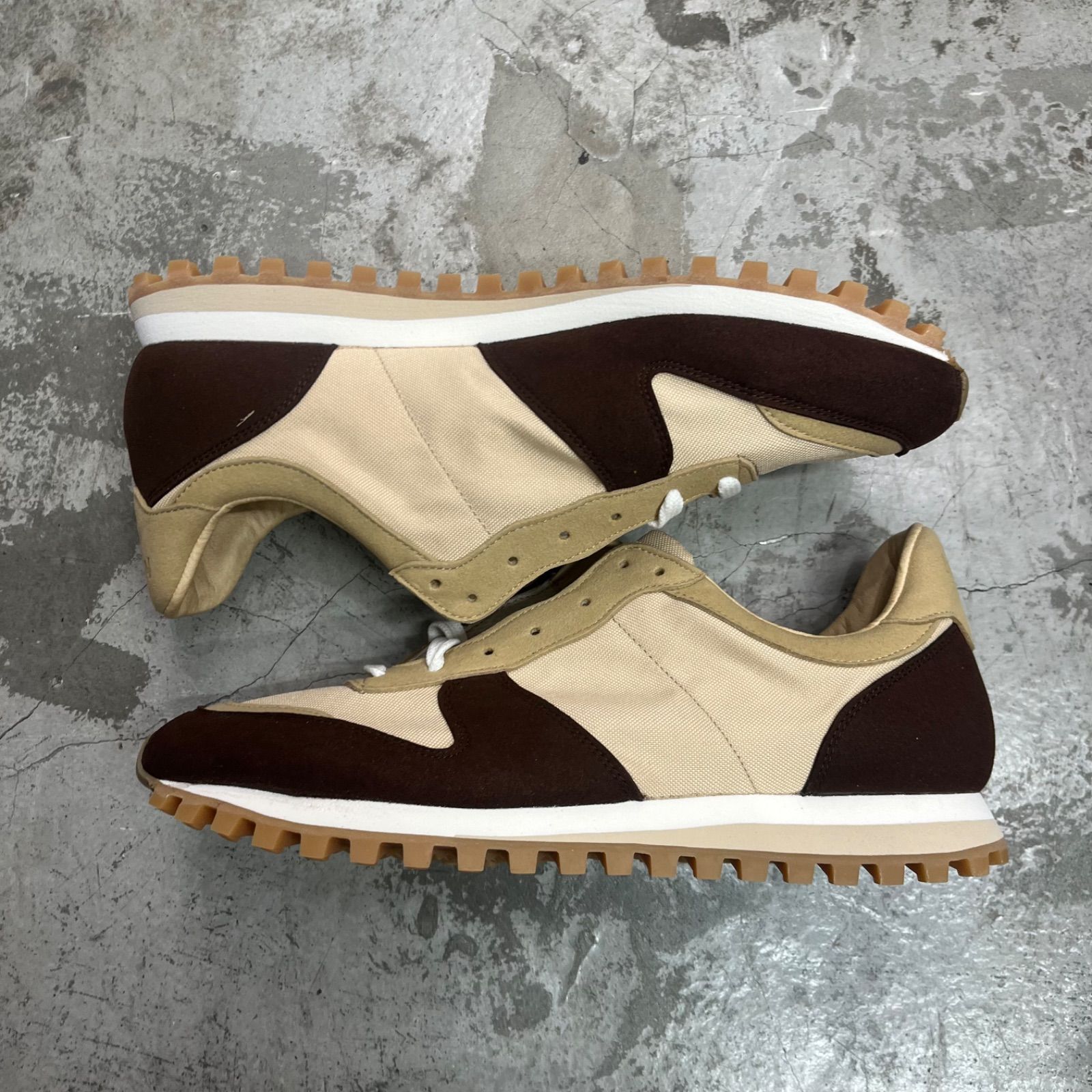 参考上代27500円 未使用品 NOVESTA MARATHON VEGAN TRAIL BROWN 