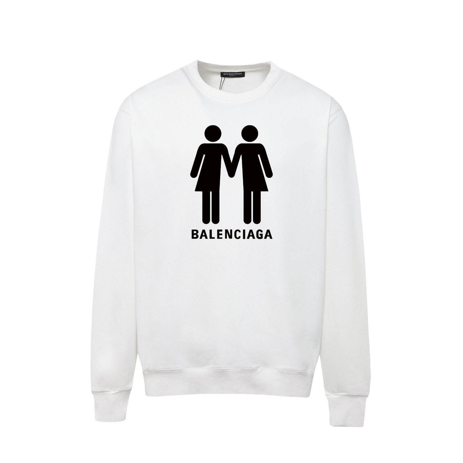 【めちゃかわいい】BALENCIAGA スウェット Balenciaga パリセーガ ロゴスウェットシャツ [本日特価|新品未