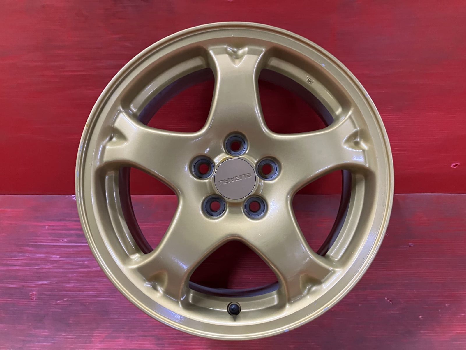 インプレッサ GC8 純正ホイール 16x6.5J+55 100-5H 4本 インプレッサ GC8 純正ホイール 16x6.5J+55 100-5H 4本