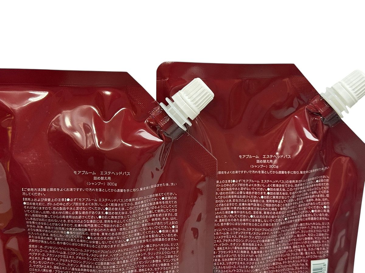 モアブルーム 本体、詰め替え3本セット MORE BLOOMエステヘッドバス