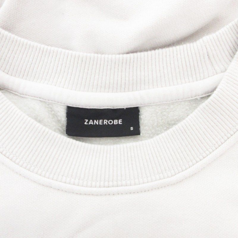 ZANEROBE Automotive Box ++ Tシャツ 長袖 White 送料込み ゼインローブ ZANEROBE トレーナー スウェット プルオーバー