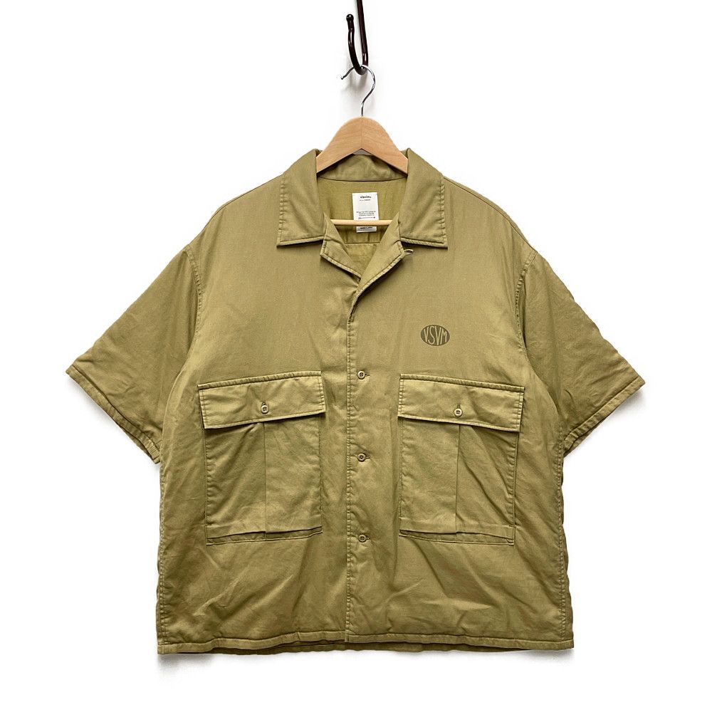 VISVIM ビズビム 24SS 品番0124105011025 CORNET DOWN SHIRT S/S 半袖 ...