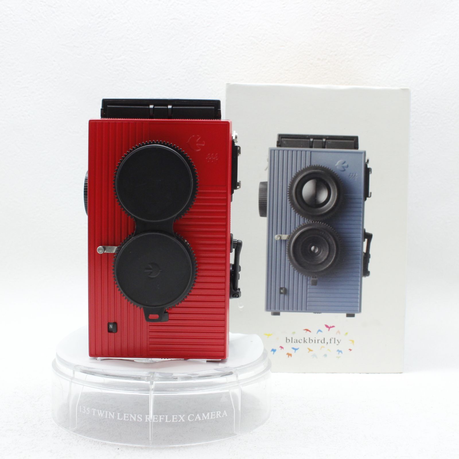 blackbird fly 二眼レフ red 狐*面様 Red フィルムカメラ Black Bird Fly