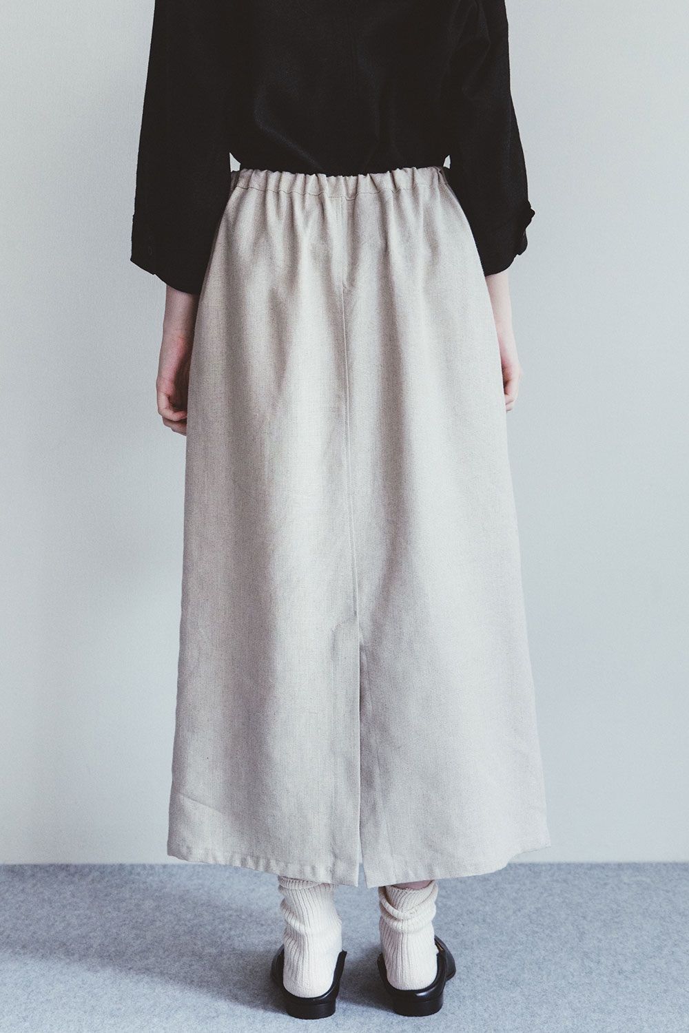 fog linen work イトハ スカート ウールリネン - メルカリ