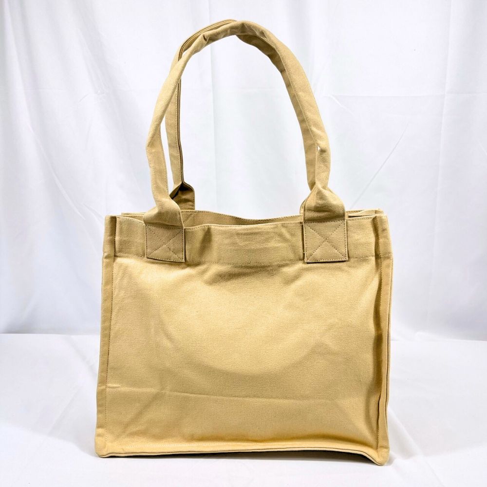 GANNI ベージュ トートバッグ セール】GANNI Large Easy Shopper（トートバッグ）｜GANNI