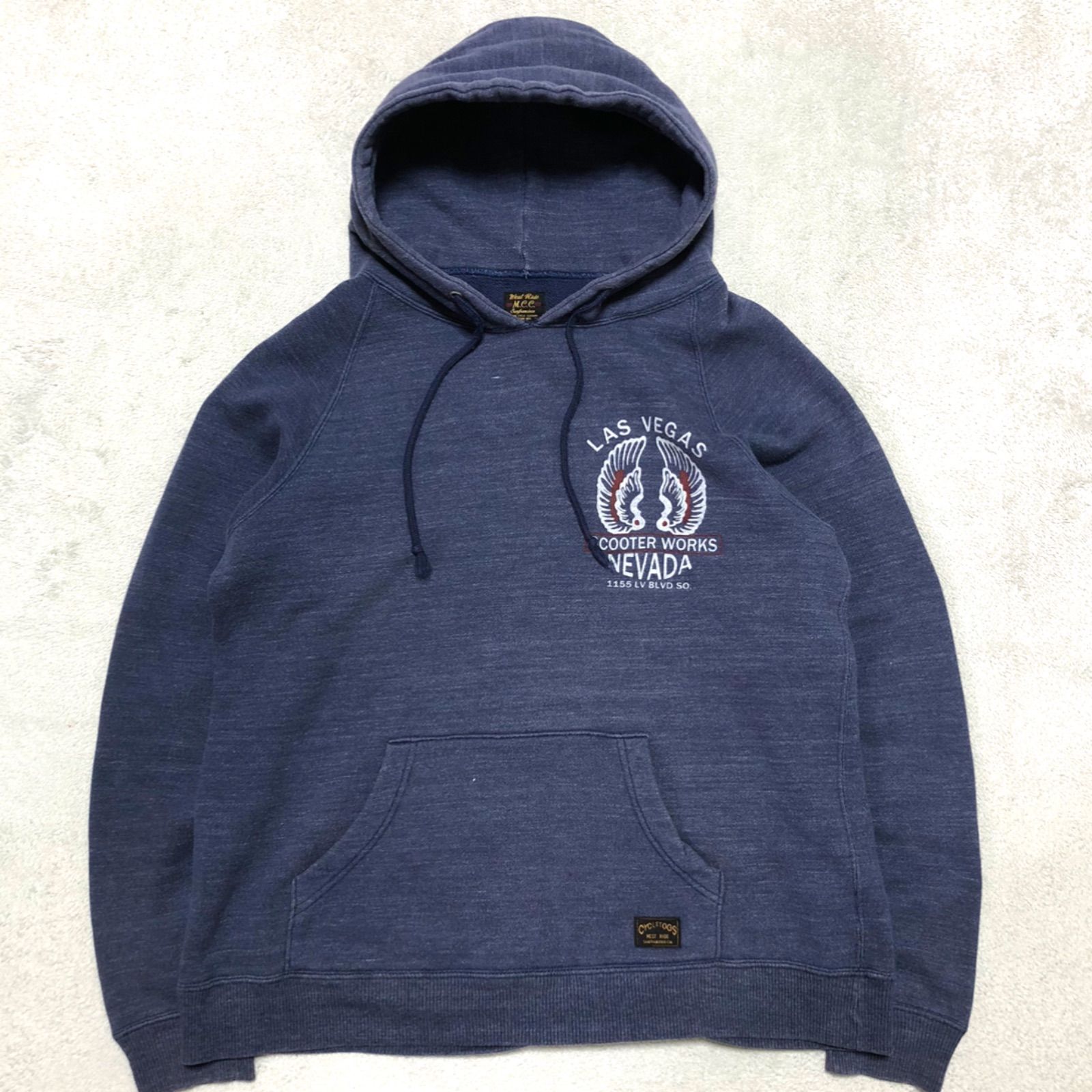 WEST RIDE SWEAT HOODIE スウェットフーディー パーカー プルオーバー 