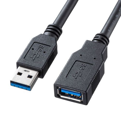 5個セット サンワサプライ USB3.0延長ケーブル1m KU30-EN10KX5