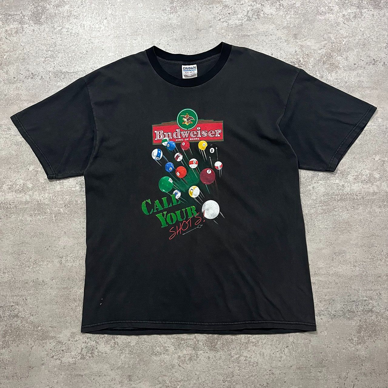 90s バドワイザー 企業 ビール ビリヤード T シャツ サイズ XL 90s バドワイザー 企業 ビール ビリヤード T シャツ サイズ XL