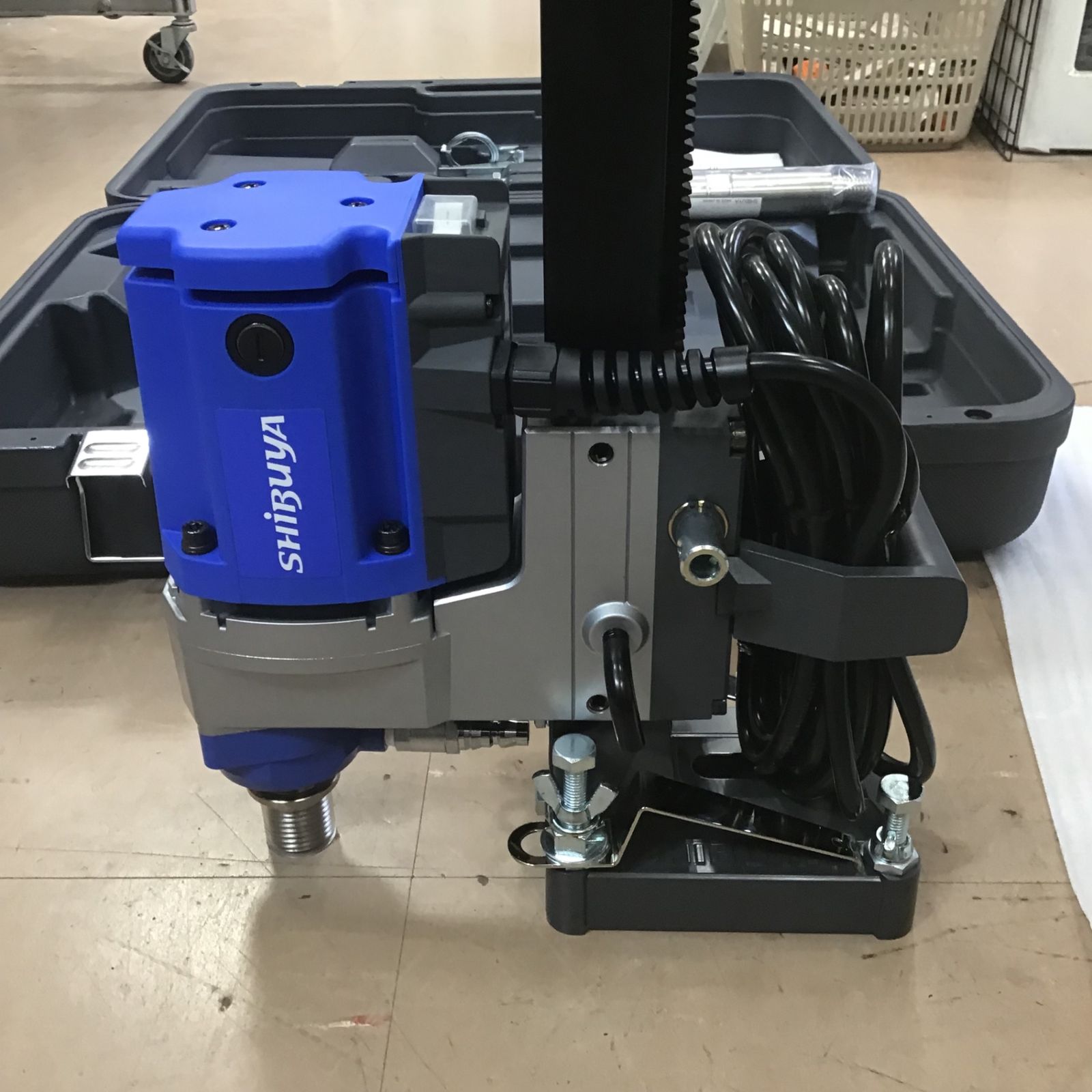 未使用】シブヤ/SHIBUYA コアドリル TS-095 最大穿孔径130mm 取り付け