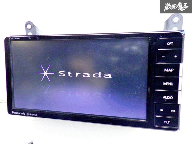 パナソニック Panasonic CN-RA05WD 2018 地図データ2018年 保証付】Panasonic パナソニック Strada