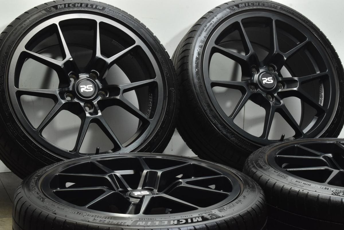 ゴルフ A3 S3 等に】NEUSPEED RSe10 18in 8J +45 PCD112 ミシュラン 