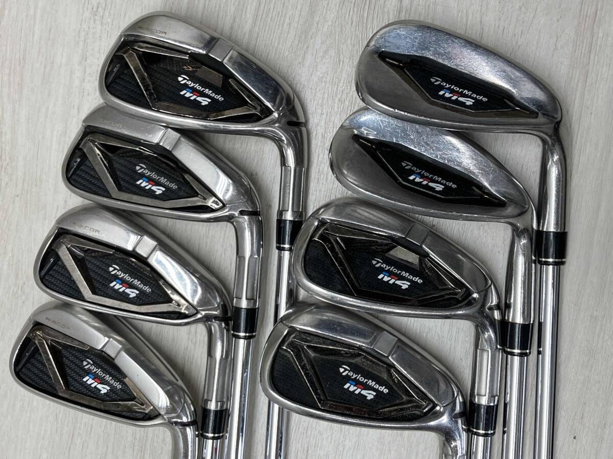 アイアンセット TaylorMade M4(2018) 8本セット(5.6.7.8.9.P.S.A