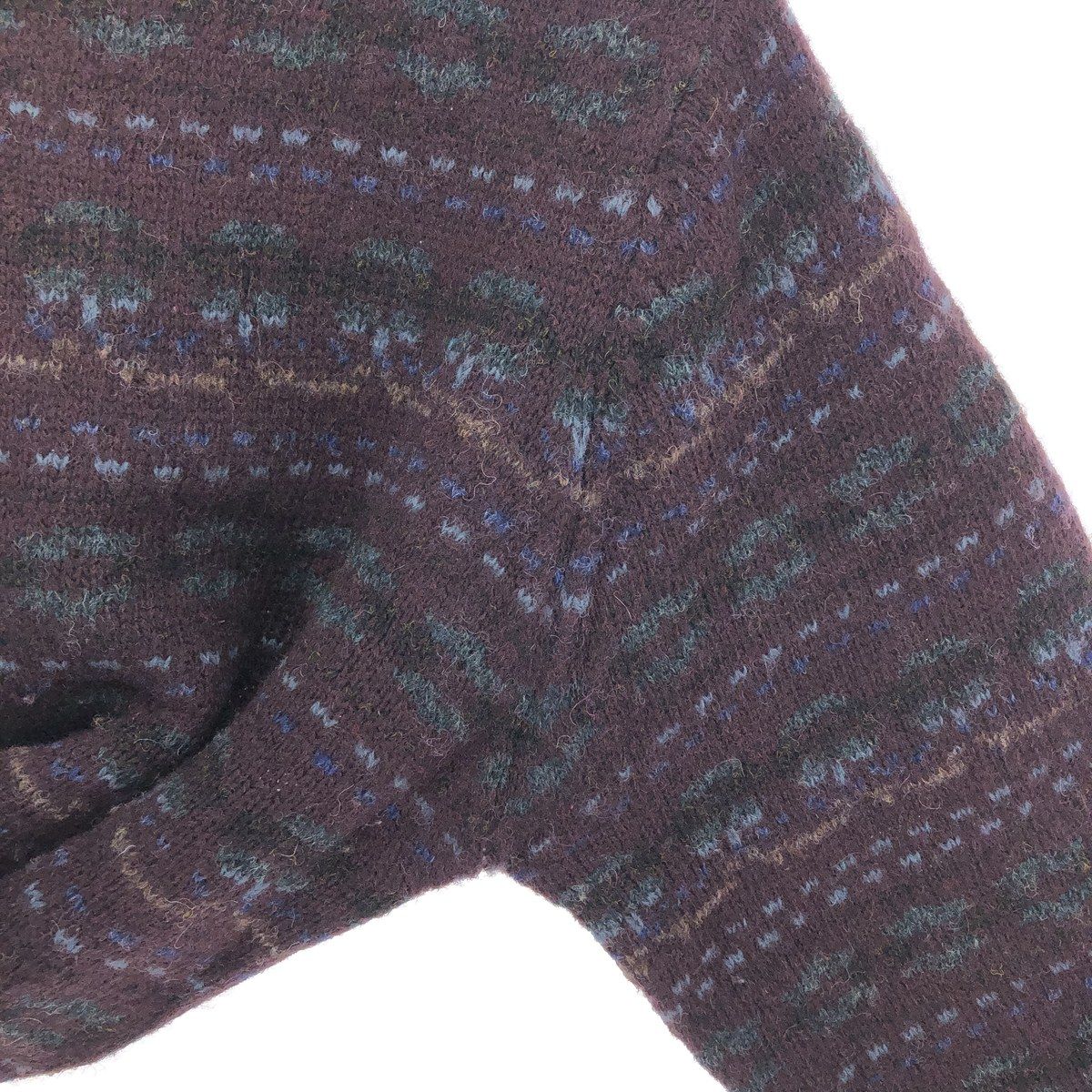 激レア　70年代 チャップスラルフローレン　ヴィンテージ　ハンドニット Ralph Lauren - 70s チャップス ラルフローレン ショールカラー