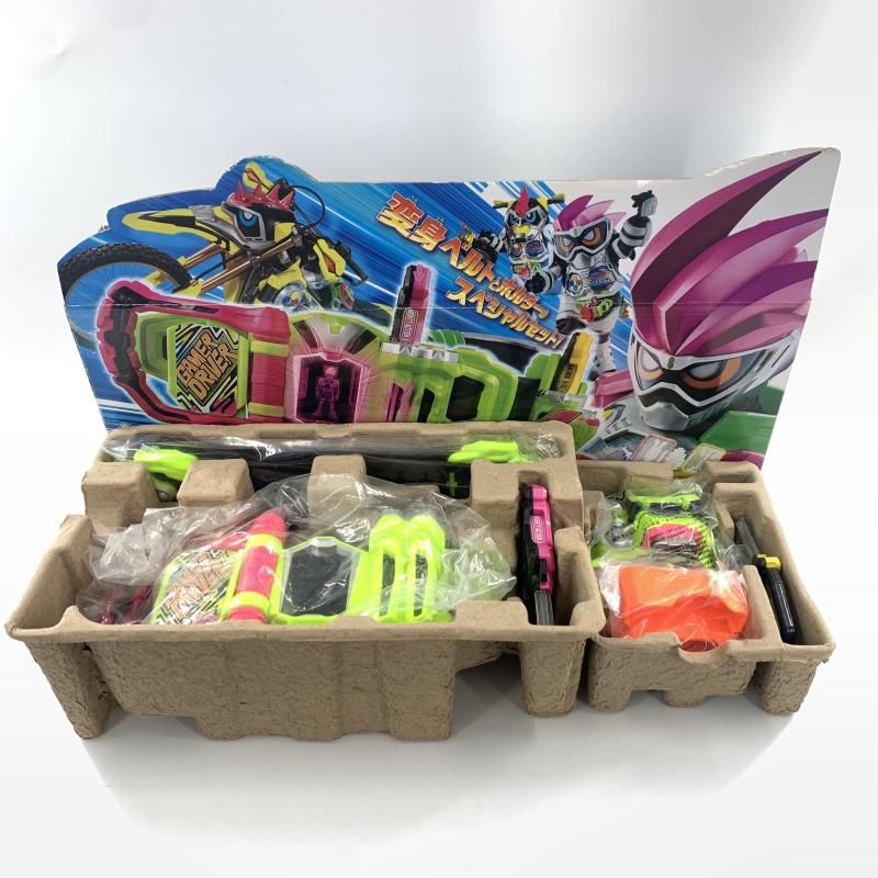 バンダイ DXゲーマドライバー＆キメワザスロットホルダーセット 仮面ライダーエグゼイド 10