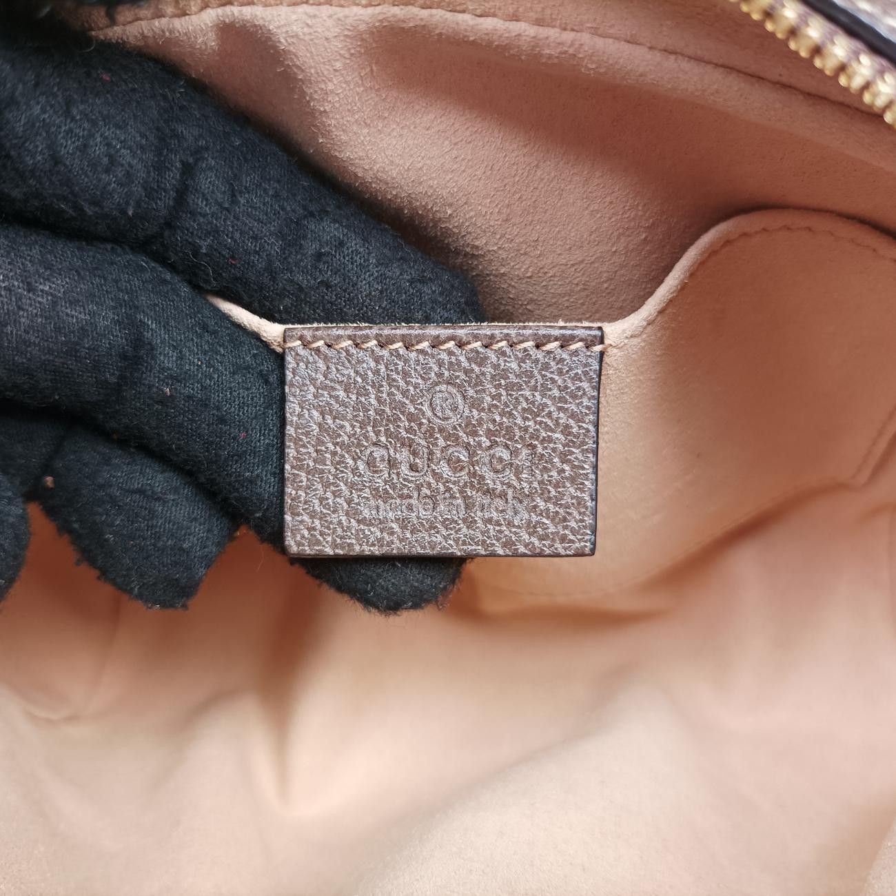 グッチGucciオフィディアブラウンPVCコーティングキャンバス517076B025781171