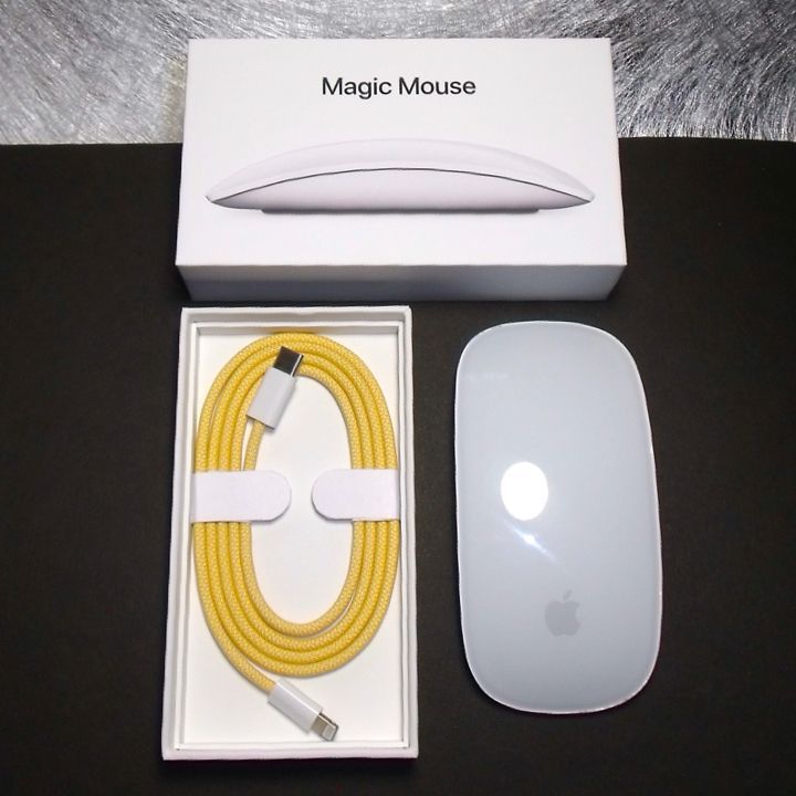 Magic Mouse -yellow . iMac付属de限定色イエローSP - メルカリ