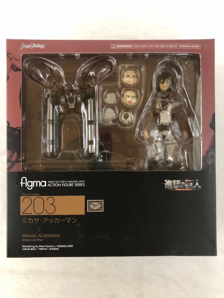 Amazon.com: figma 進撃の巨人 ミカサ・アッカーマン (二次出荷