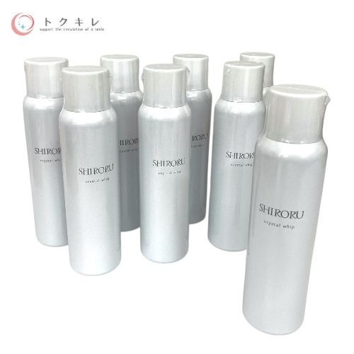 トクキレ】未開封 SHIRORU クリスタルホイップ 120g 8本セット