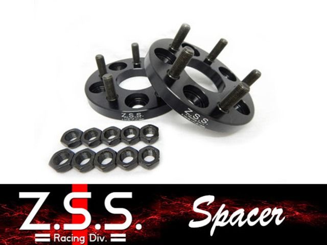 Z.S.S. ワイドスペーサー 厚み15mm PCD100 5穴 5H M12×P1.25 スバル ワイドトレッドスペーサー ワイトレ ZSS 在庫あり! 即納!
