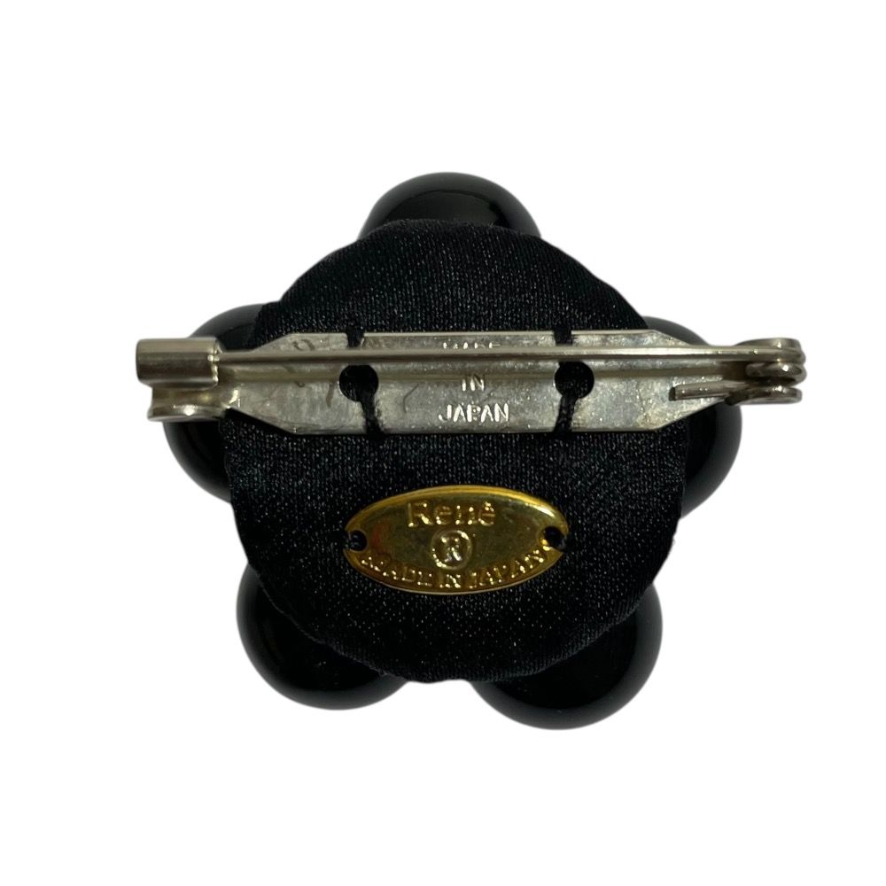 美品 Rene ルネ フラワーモチーフ ブローチ コサージュ