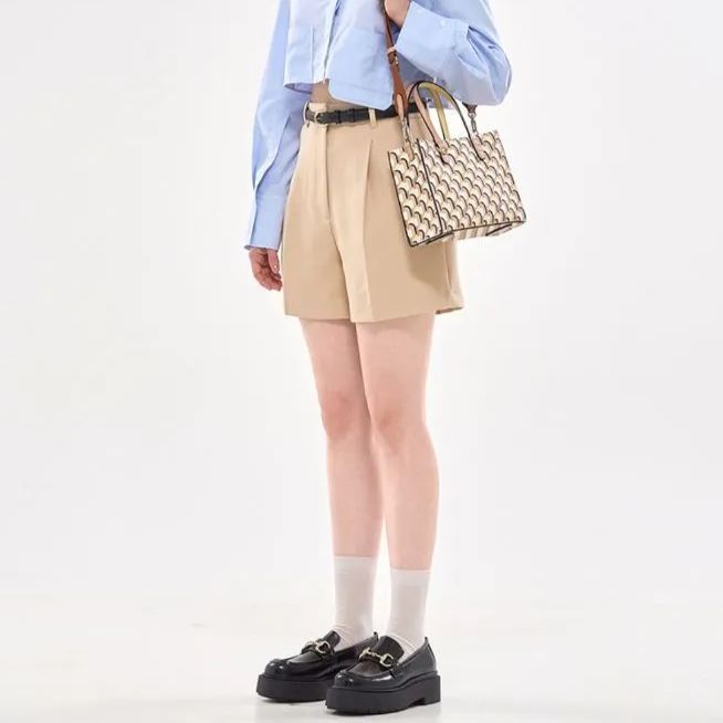 韓国大人気[rosa.K] CABAS MONOGRAM DAY TOTE CREAM BUTTER_SM Jual ROSA.K Cabas Monogram Day Tote Cream Butter SS Original