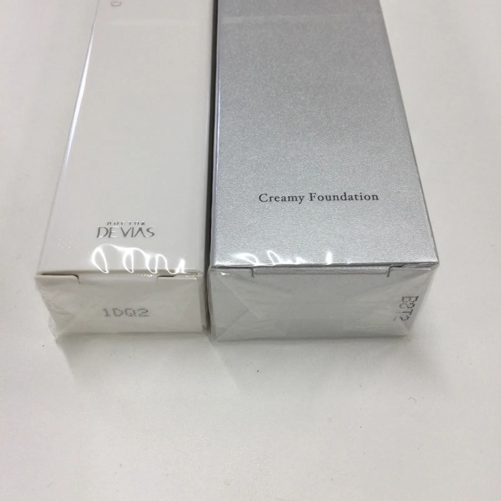 DOCTOR DEVIAS クリームファンデーション 2本セット Y916 K DEVIAS DRデヴィアスプラチナ UVシールド 2 20g・クリーミィ