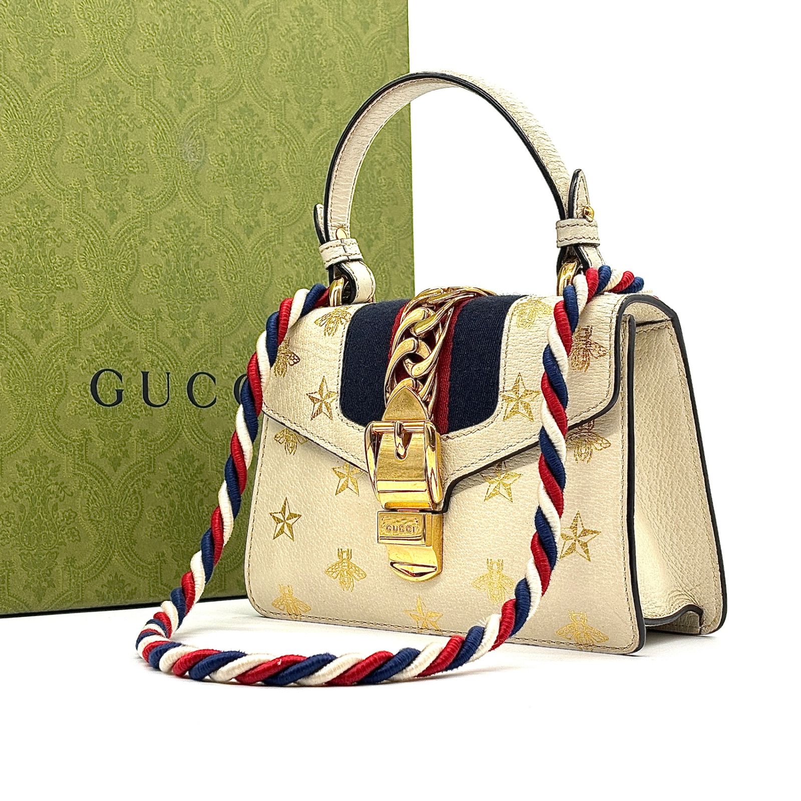 ラグジュアリーの象徴✨】 GUCCI グッチ シルヴィ ハンドバッグ