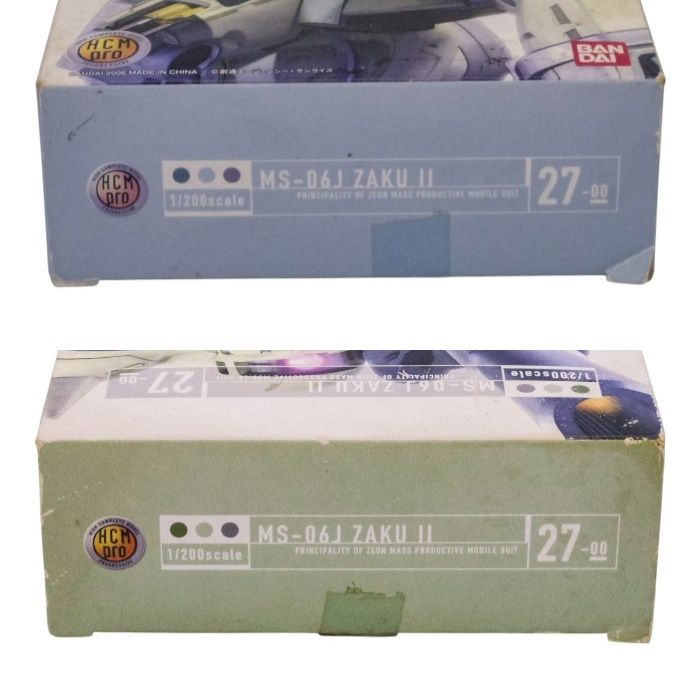未開封品 BANDAI HCM-Pro 27-00 MS-06J ザクII(陸戦用) 1/200scale