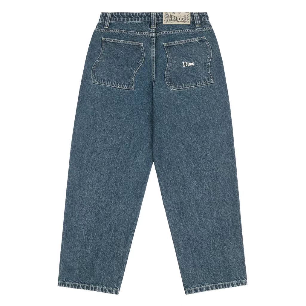 【関税込み】Dime ブルー Classic バギージーンズ DIME】ブルー Classic バギージーンズ☆関税込み パンツ・ボトムス