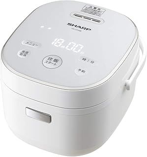 シャープ 炊飯器 KS-CF05B-W 3合 一人暮らし マイコン パン調理機能 ホワイト