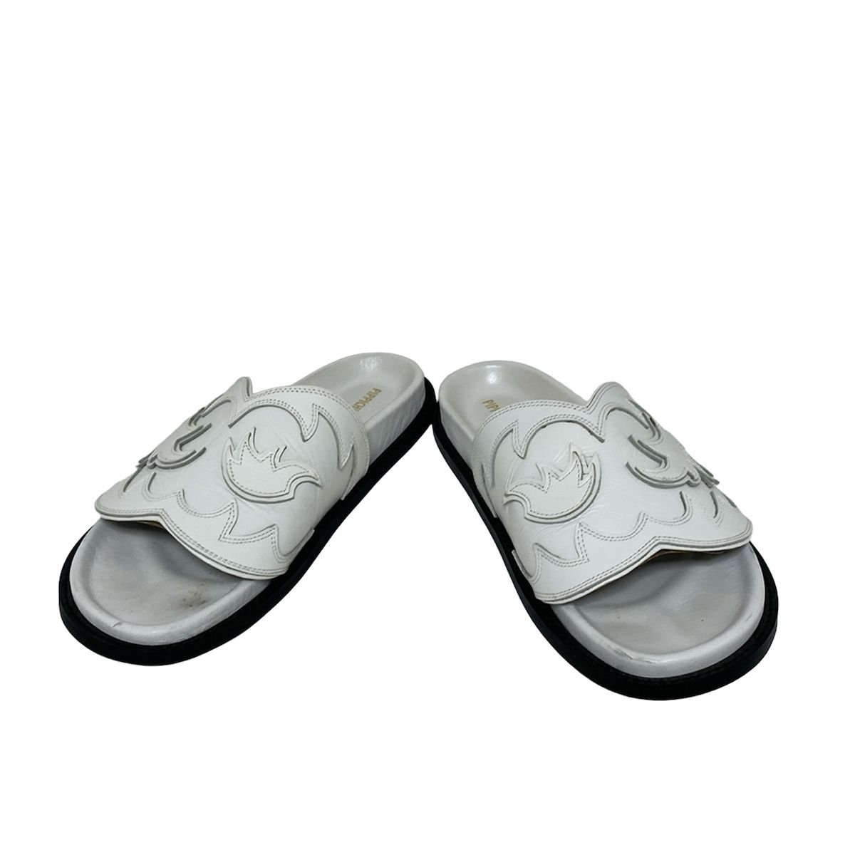 pippichic(ピッピシック) サンダル 38 レディース - 白 レザー - メルカリ