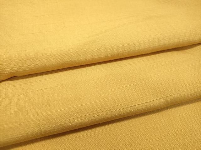 平和屋着物○上質な紬 花葉色 正絹 逸品 DAAR4494tw