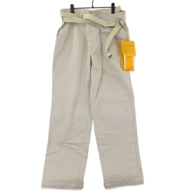 美品 MAISON EUREKA メゾンエウレカ VINTAGE REWORK CHINOS 70