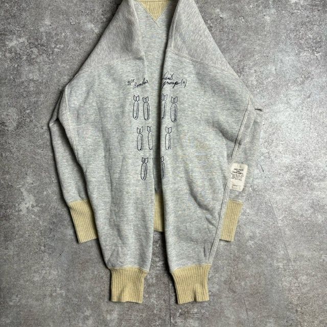 TOYs McCOY グレー コットン 日本製 両Vスウェット 両ブイ トイズ 
