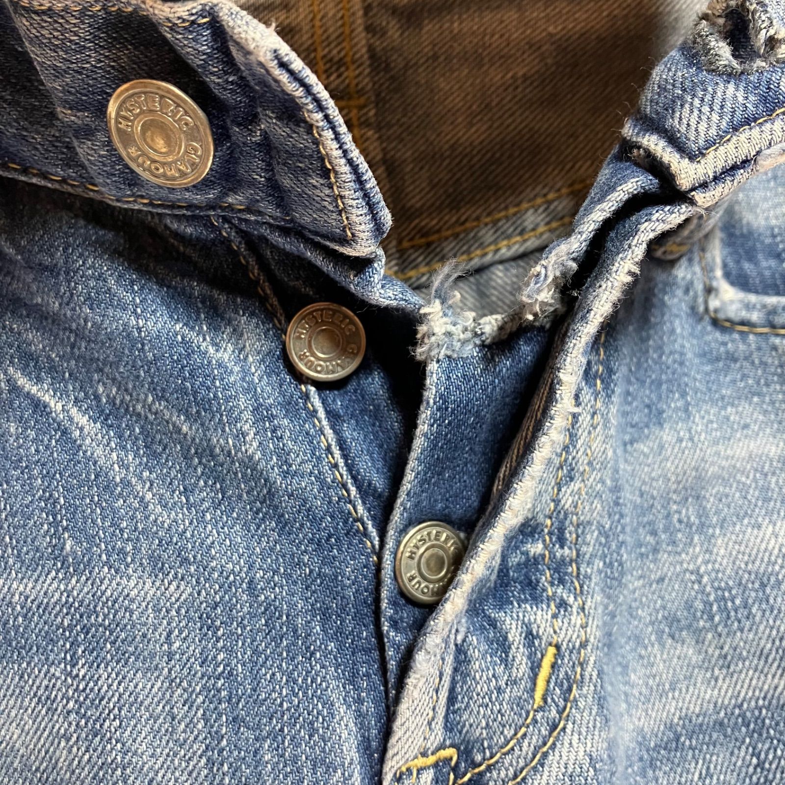 Hysteric Glamour ヒステリックグラマー ダメージ リペア加工