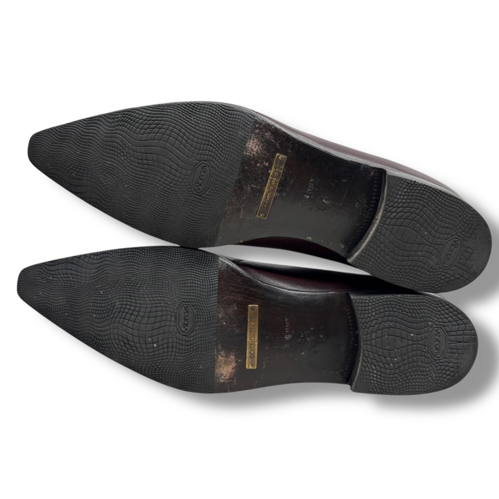 美品□DOLCE&GABBANA ドルチェ&ガッバーナ 【25.5】サイドゴアブーツ