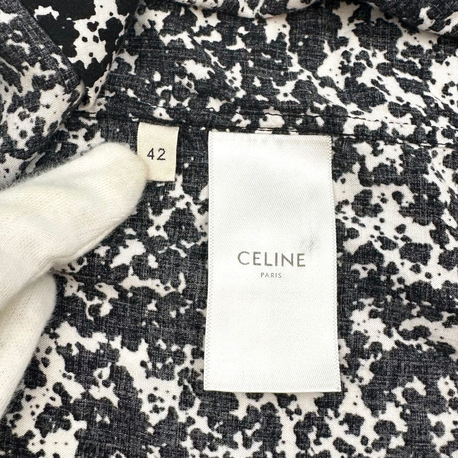 CELINE セリーヌ 長袖シャツ 19AW サイズ:36 ビスコース