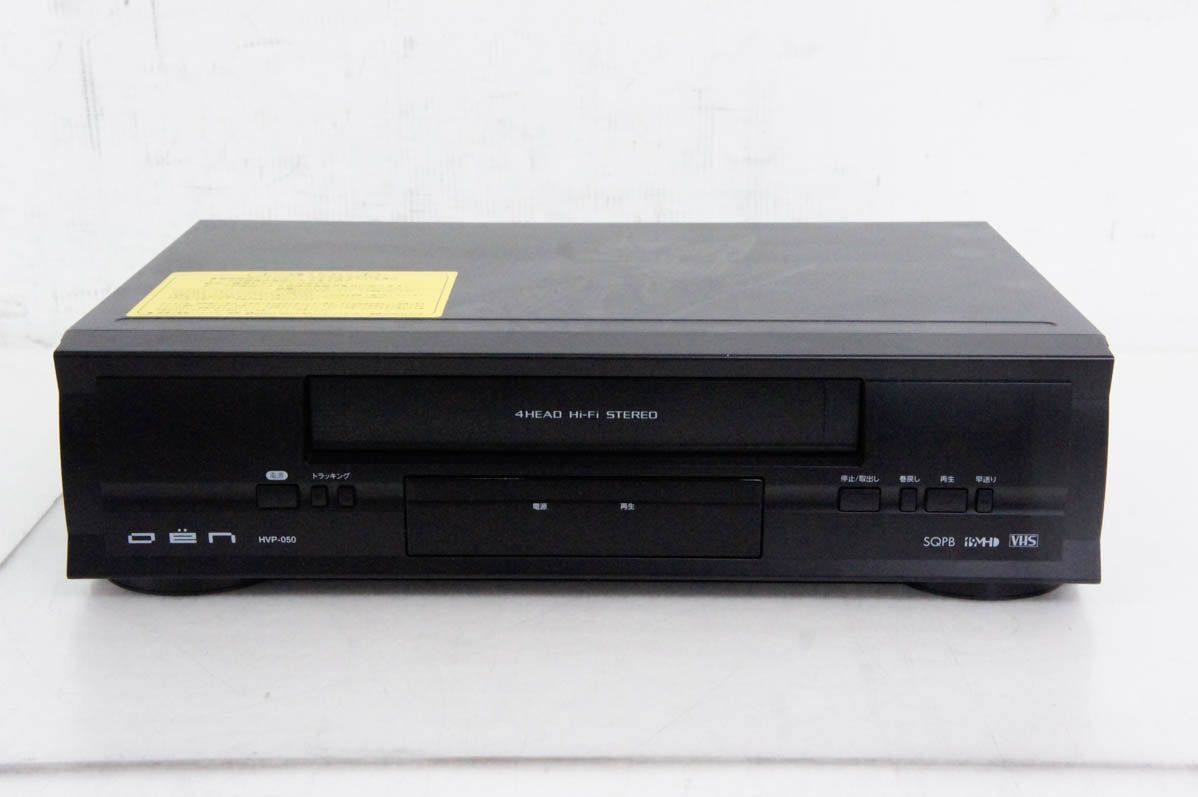 OEN VHSビデオデッキ　HVP-050 ドウシシャ OEN HVP-050 VHSビデオデッキ リモコン付き ドウシシャ 商品
