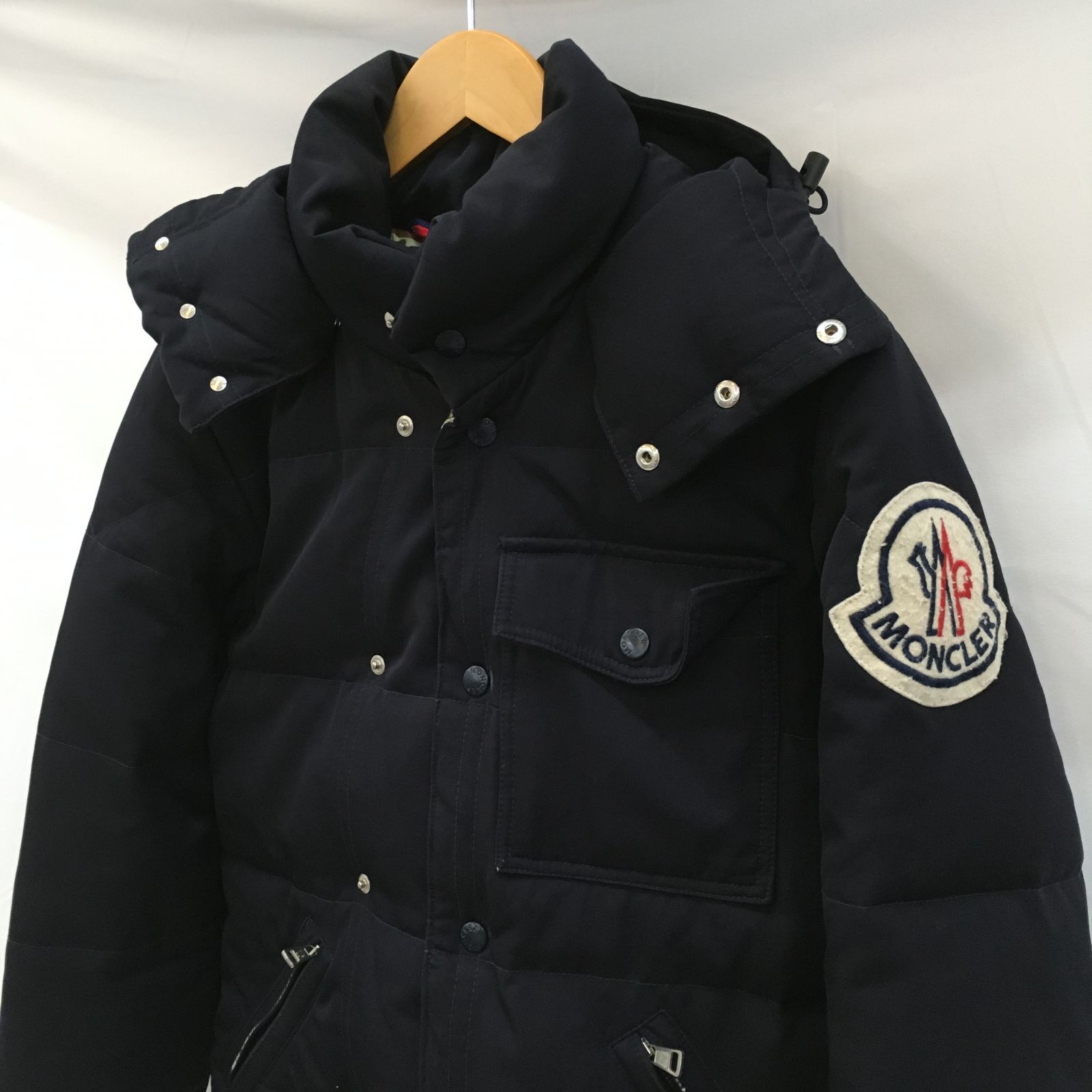 MONCLER JUNYA WATANABE COMME des GARCONS MAN モンクレール ジュンヤワタナベ コムデギャルソン  ダウンジャケット サイズSS ネイビー /m 241202 01146hi◇127 - メルカリ