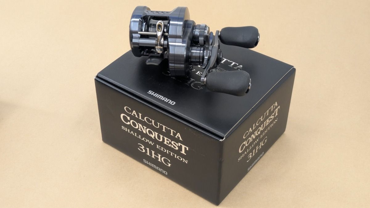 新品未使用　シマノ　カルカッタコンクエスト　シャローエディション　31HG 左 SHIMANO シマノ ベイトリール カルカッタ コンクエスト シャロー